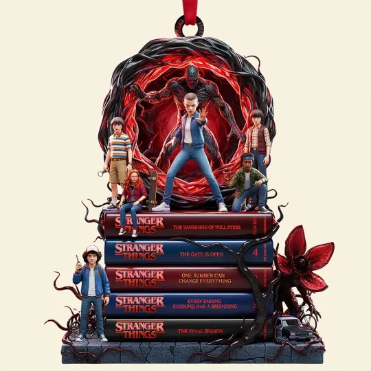 2025 Favorite Mystery Ornament Christmas Gifts For Horror Movie Lover - 2D flat