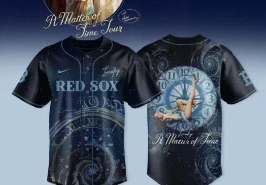 Discover Boston x Laufey A Matter Of Time Tour Baseball Jersey
