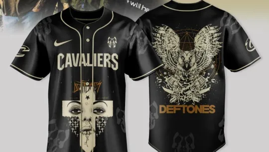 Discover Cleveland x Deftone Tour 2025 Baseball Jersey