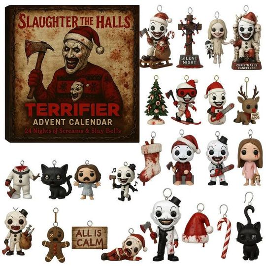 Discover Horror Movie Figure Advent Calendar, Chirstmas Gift For, Halloween Gift For Horror Fan,  Gift For Movie Lovers, Watching Movie Gifts