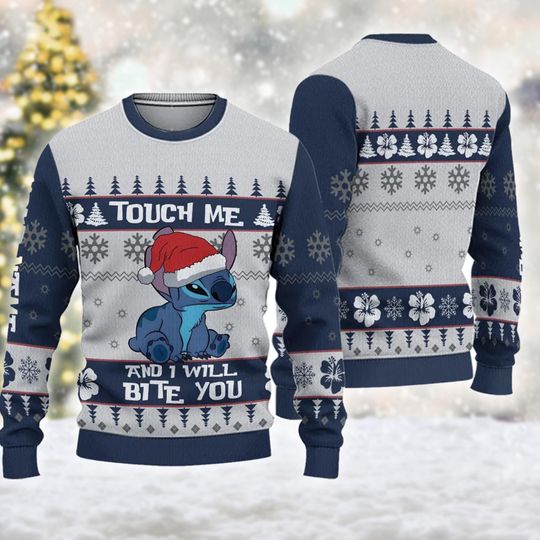 Christmas Stitch Ugly Sweater, Stitch Christmas Sweatshirt, Stitch Xmas Party Shirt, Christmas Gift For Men Women Kid, Magic Kingdom Shirt