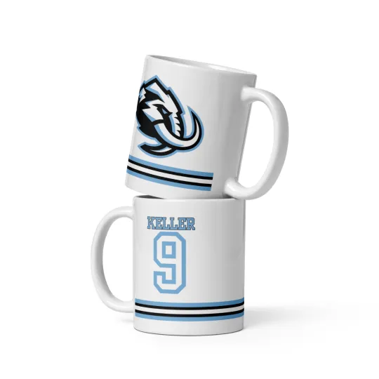 Discover Utah Mammoth Mug 11 oz With Player Name Or Yours Utah Hockey Club Collectible
