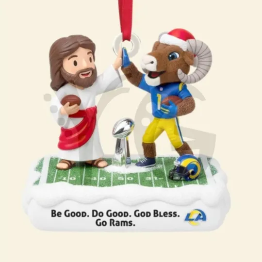 Discover Los Angeles Football Team Ramss Christmas Ornament Gift Decor