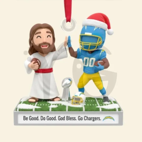 Discover Los Angeles Football Team Chargerss Christmas Ornament Gift Decor