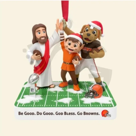 Discover Cleveland Football Team Brownss Christmas Ornament Gift Decor