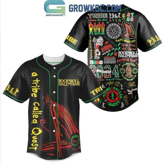 A Tribe Call Quest Award Tour Midnight Baseball Jersey