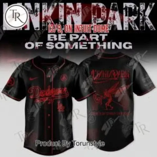 Discover LA Dodgers x Linkin Park World Tour 2025 Jersey
