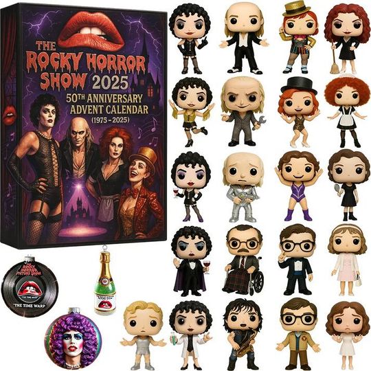 Discover Horror Movie Figure Advent Calendar, Chirstmas Gift For, Halloween Gift For Horror Fan,  Gift For Movie Lovers, Watching Movie Gifts