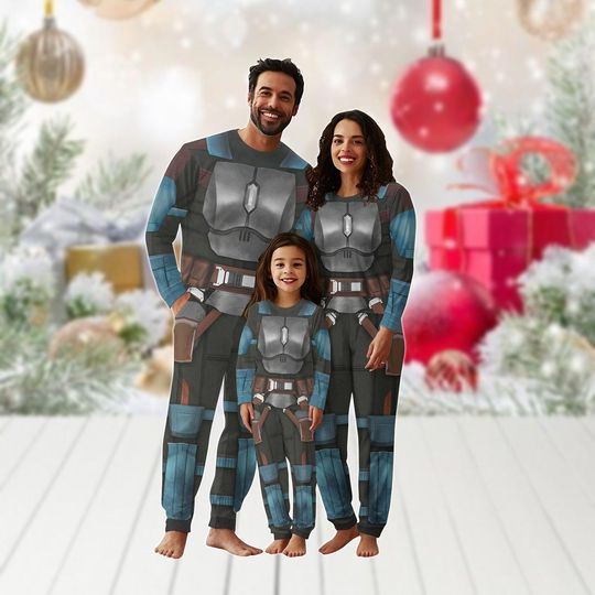 Discover Star Wars Bo Katan Family Pajama Set, Matching Christmas Pajamas, Holiday Loungewear for Adults