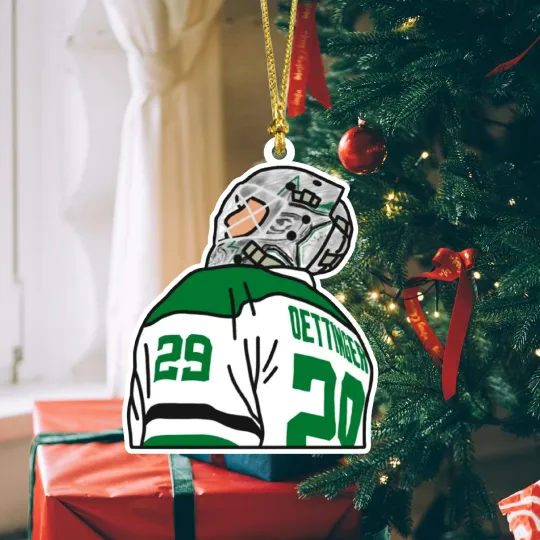 Discover Oettinger #29 Dallas Player Team 2D Acrylic Ornament Christmas Gift Hockey Fan