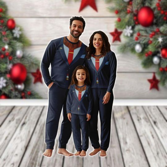 Discover Mayor Lionheart Disney Zootopia Family Pajama Set, Animal Kingdom Christmas Loungewear