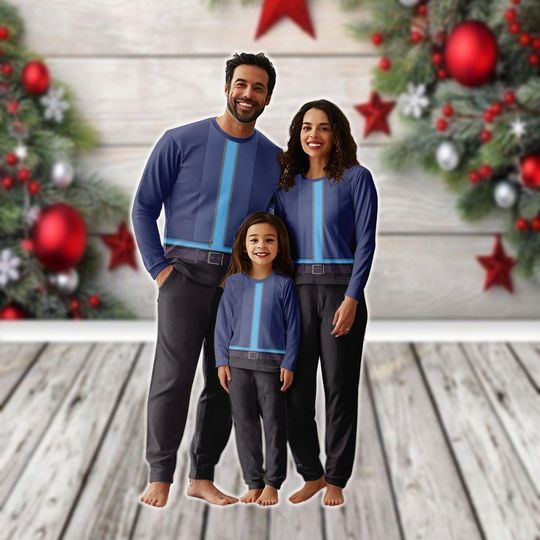 Discover Judy Hopps Family Pajamas Set, Disney Zootopia Animal Kingdom Christmas Loungewear