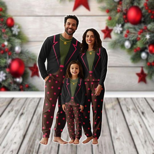 Discover Dawn Bellwether Family Pajamas Set, Disney Zootopia Cosplay, Animal Kingdom Christmas PJs