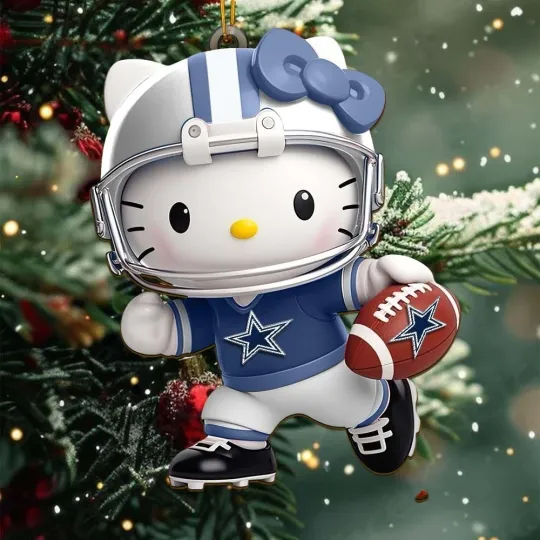 Discover Personalized Dallas Football Team Cowboyss Christmas Ornament Gift Decor