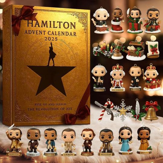 Musical Theatre Advent Calendar 2025, Gift For Music Lover, Drama Lover, Unique Holiday Countdown Decor, Theater Lover Gift, Xmas Keepsake