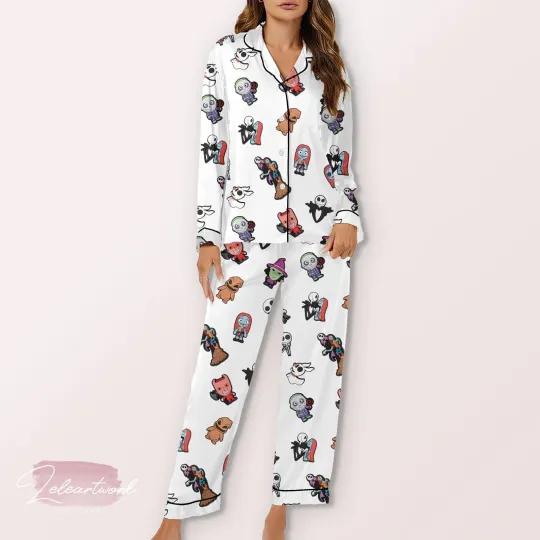 Discover Horror Movie Characters Pajama Set