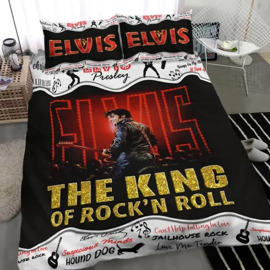Discover Elvis Presley Bedding Set