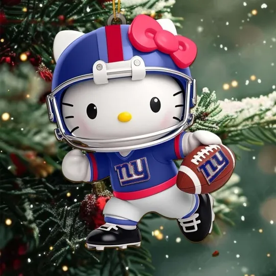 Discover New York Football Team Giantss Christmas Ornament Gift Decor