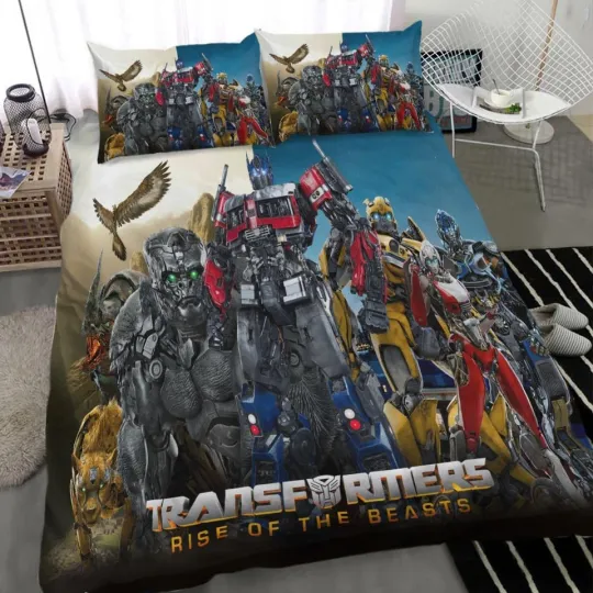 Transformers Rise of the Beasts Bedding Set