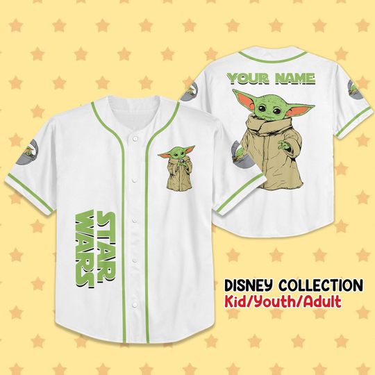 Discover Star War Yoda Baseball Jersey, Disney Yoda Characters Jersey, Star War Disney Baseball Jersey, Disney Spirit Jersey