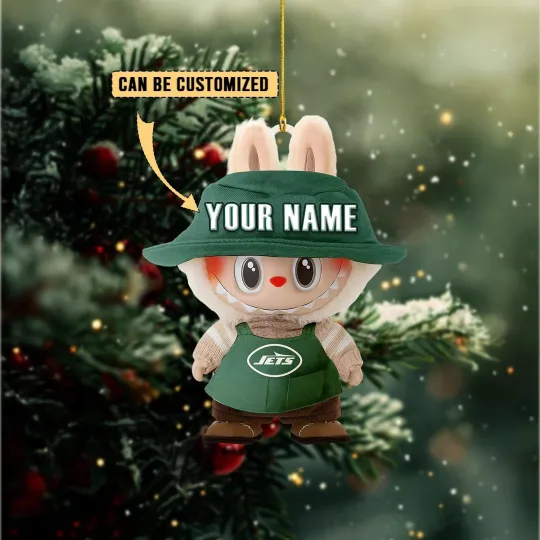 Discover Personalized New York Football Team Jetss Christmas Ornament Gift Decor