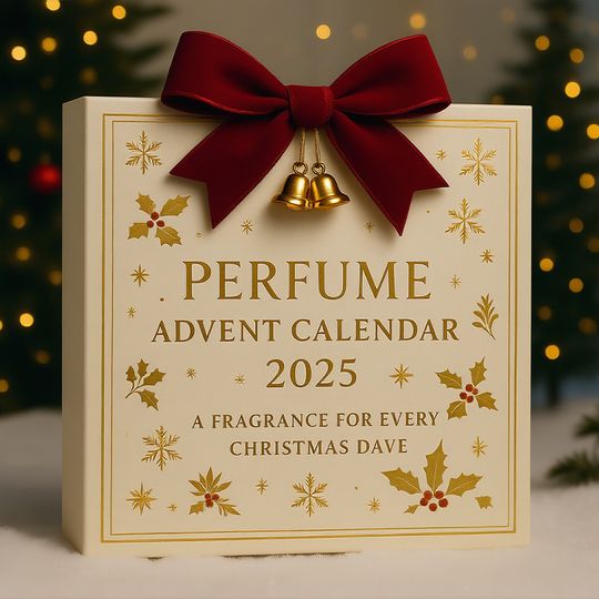 Discover Perfume Blind Box Advent Calendar 24 Days Luxury Scent Surprise for Christmas Countdown Mini Fragrance Gift Set for Women Men