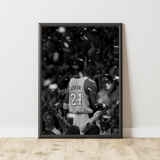 Discover Kobe Bryant Poster, Kobe Bryant Print, Kobe Bryant Wall Art, Basketball Poster, Basketball Wall Art, Vintage NBA Poster, NBA Wall Art