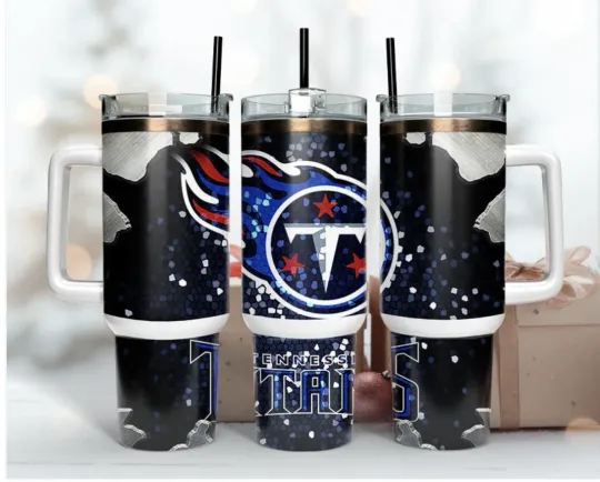 Discover Tennessee Titans Football 40oz Tumbler