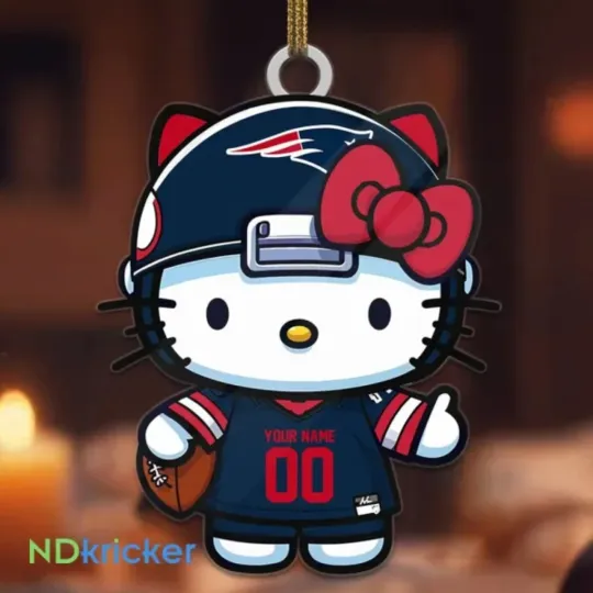 Discover Personalized New England Football Team Patriotss Christmas Ornament Gift Decor