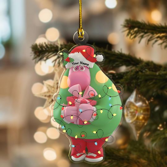 Discover Personalized Inside Out Christmas Ornament, Embarrassment Acrylic 2D Flat Ornament, Mental Health Disney Christmas Keepsake