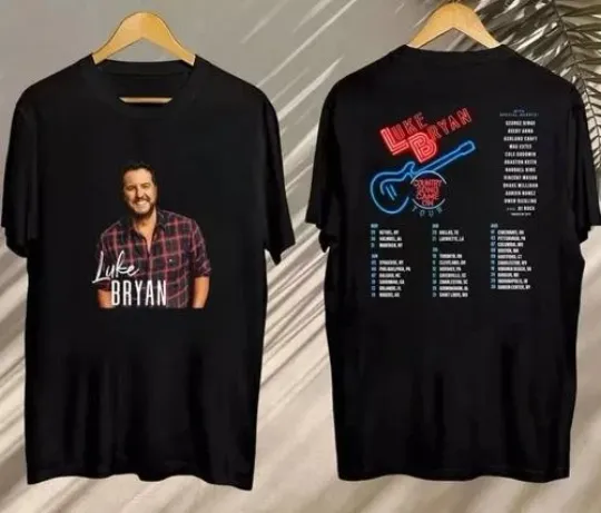 Discover 2025 Luke Bryan Country Song Came On Tour Shirt, Luke Bryan Signature shirt