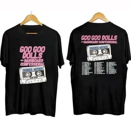Discover Goo Goo Dolls Summer Anthem Tour 2025 T-Shirt