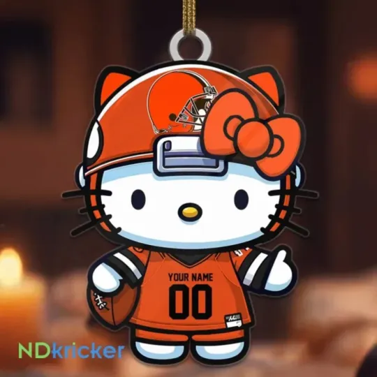 Discover Personalized Cleveland Football Team Brownss Christmas Ornament Gift Decor