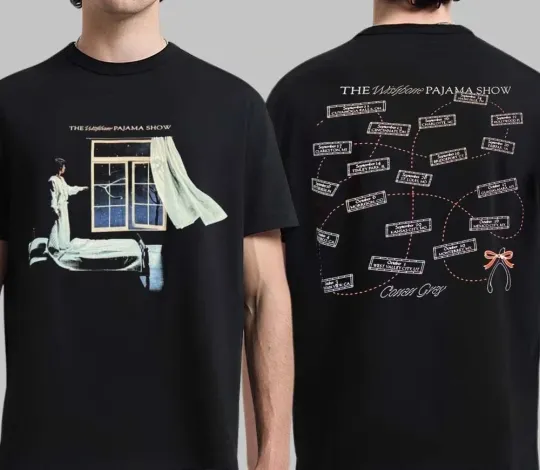 New Shirt-Conan Gray Wishbone World Tour 2026-Double Side Shirt