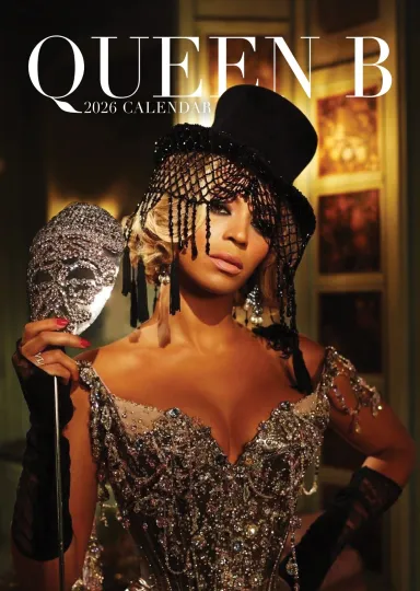 Discover Beyoncé Calendar 2026 Vertical Wall Calendar