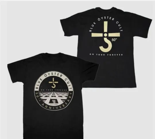 Discover Blue  yster Cult On Tour 2025 Forever Concert Fan Gifts Unisex T-Shirt