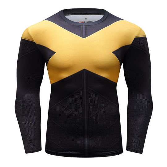 Discover X-Men Dark Phoenix 3D Printed T shirts Men Compression Shirt Cosplay Costume Captain American Long Sleeve Tops For Male