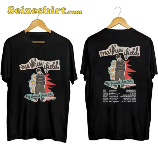Discover Matthew Ifield World Tour 2025 Shirt Unisex Fan Gift