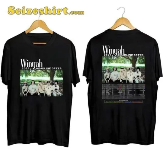 Discover Winyah Tour 2025 Shirt Unisex Fan Gift