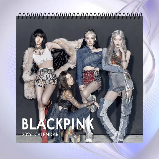 Blackpink 2026 Wall Calendar, K-Pop Girl Group Photo, Vertical Wall Calendar