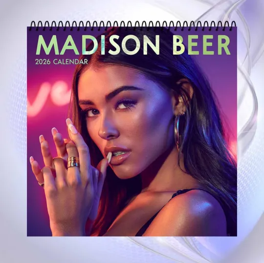 Discover Madison Beer 2026 Wall Calendar, Teen Pop Star, Vertical Wall Calendar