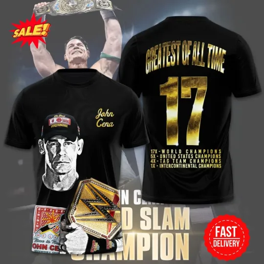 Discover 2025 John Cenna 3D Shirt Gift For Christmas