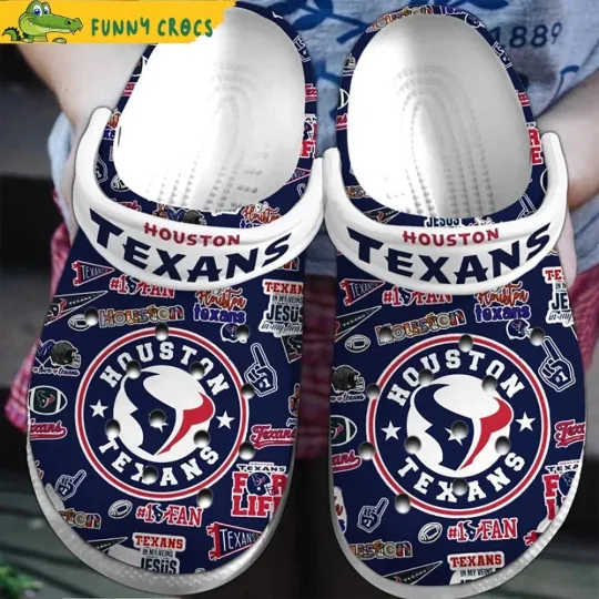 Discover Texans Football Team Crocs Clog Shoes Gift For Fan