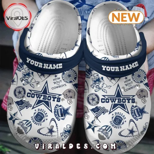 Discover Cowboys Football Team Personalized Clog Shoes