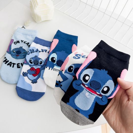 Discover Potdemiel Disney Cartoon Anime Socks Christmas Halloween Themes for Men Women Hip Hop Street Fashion Funny Casual Crew Socks