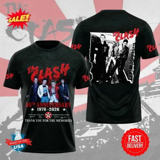 Discover The Clash 2026 3D Shirt Gift For Christmas