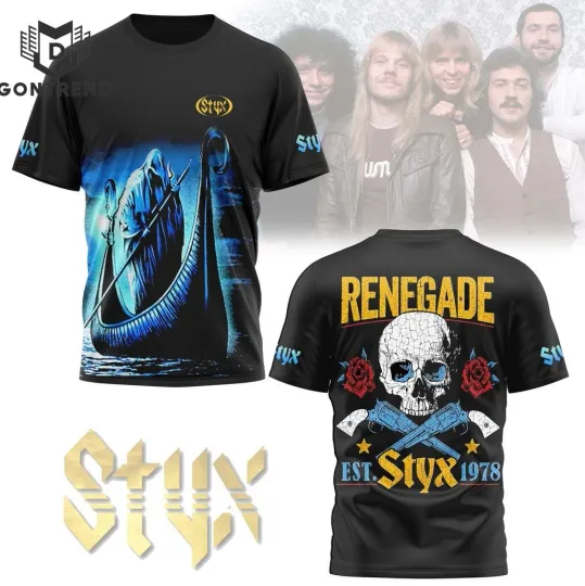 Discover Styxs – Renegade Est 1978 3D T-Shirt