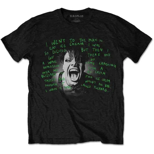 Discover Yungblud Unisex T-Shirt Lyric Photo
