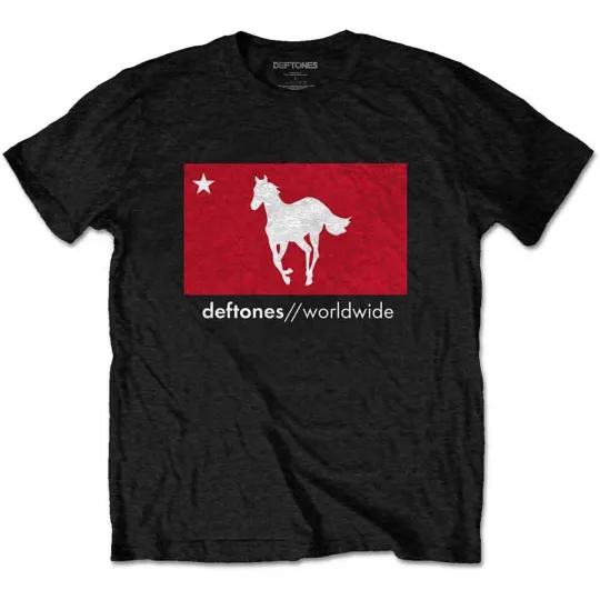 Deftone Unisex T-Shirt Star & Pony Large