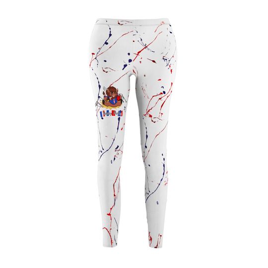 Messy Mafia Buffalo Bills Women's Leggings - Workout, Yoga, Casual Football Print